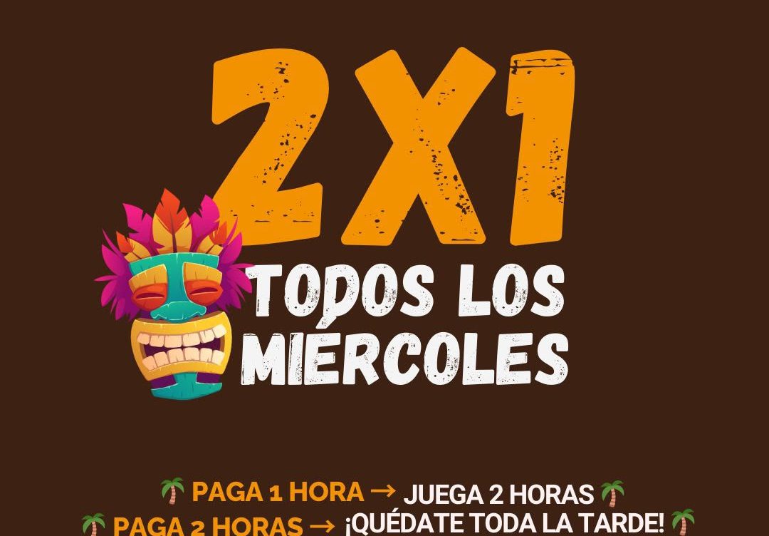 2X1 TODOS LOS MIÉRCOLES